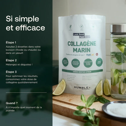 Collagène Marin Confort / Beauté – Humble + | Peau, Articulations & Vitalité