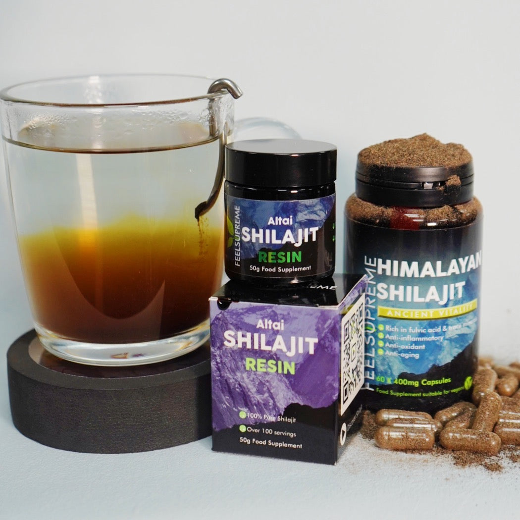 Shilajit Altaï – Résine Pure & Naturelle | Feel Supreme